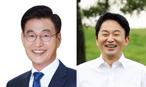 문대림-원희룡 후보.