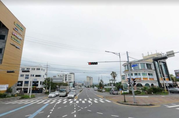 오희준로 시작되는 서귀포시 동홍동67-3 지점.