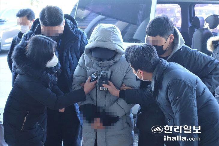 제주 유명 음식점 대표 살인 피의자.