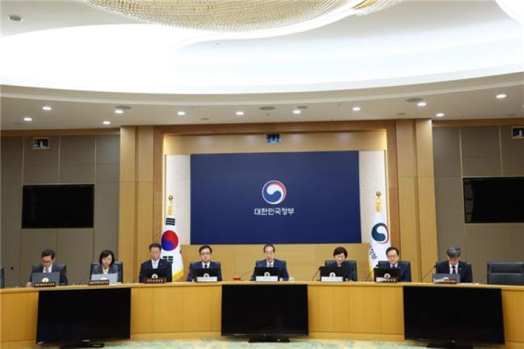 28일 정부세종청사에서 열린 국무회의 모습. 국무총리실 제공.