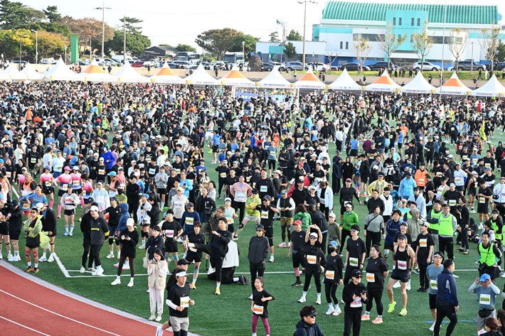 제주감귤마라톤 올해도 인기 폭발.. 참가 신청 조기 마감
