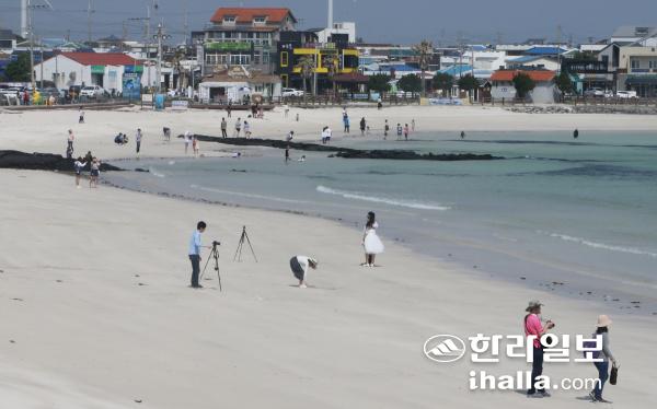 제주시 월정해변.