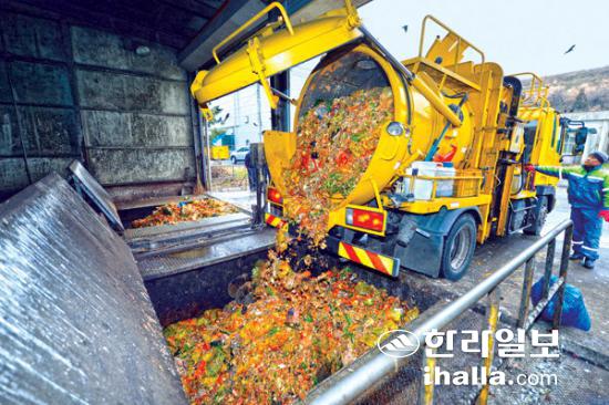 음식물쓰레기. 한라일보DB