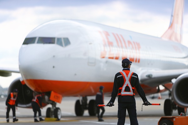 제주항공 항공기.