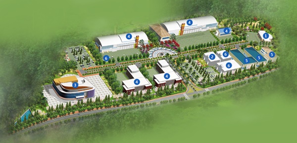 제주용암해수단지 조감도.