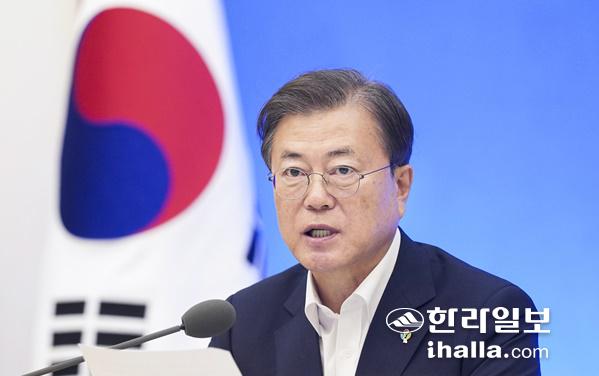 문재인 대통령.