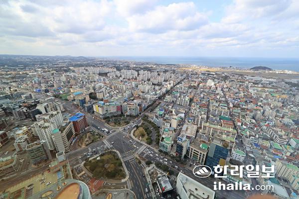 제주시 신시가지 전경. 한라일보DB